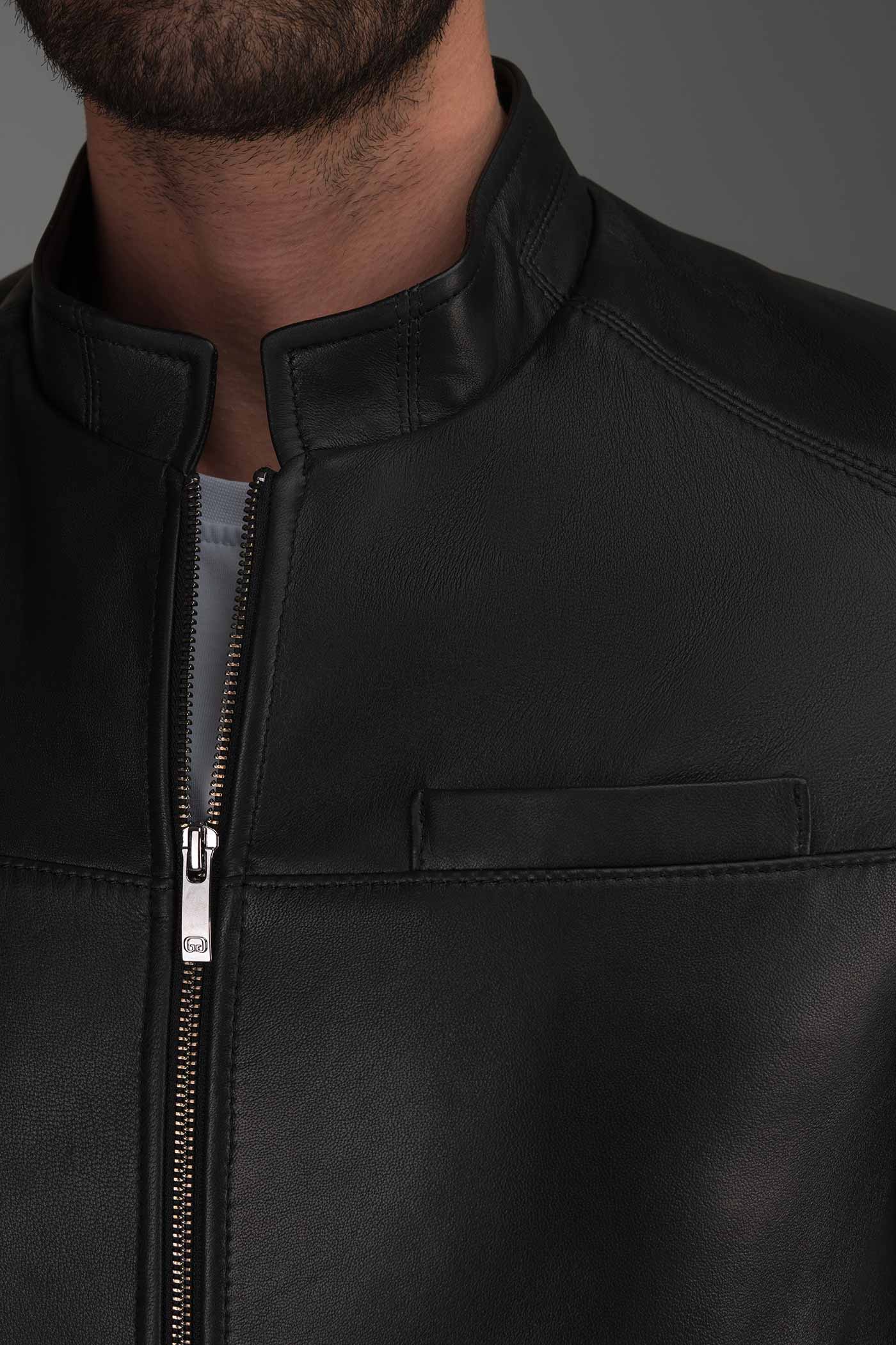 کاپشن چرم 270035