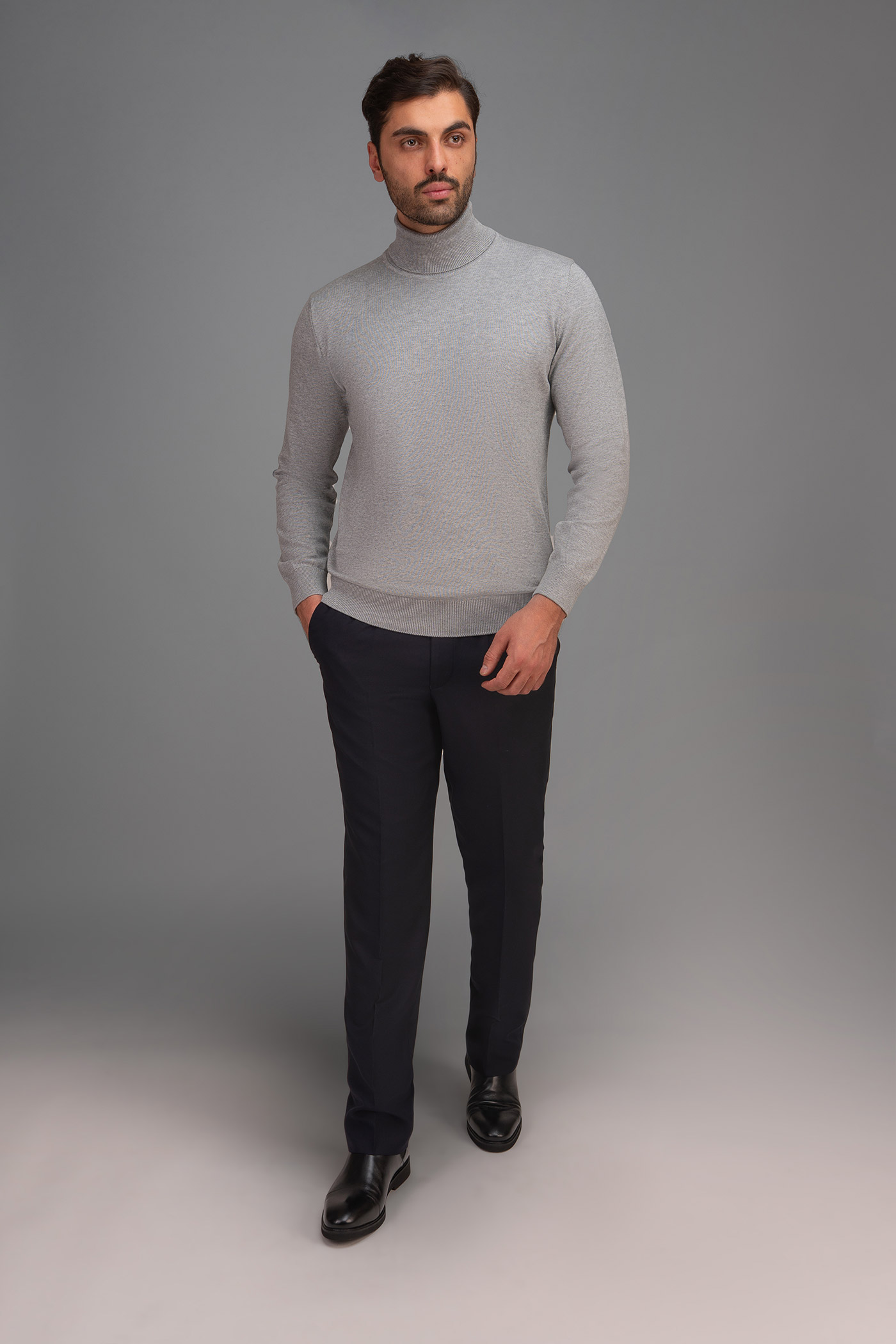 پلیور یقه اسکی مردانه 300027